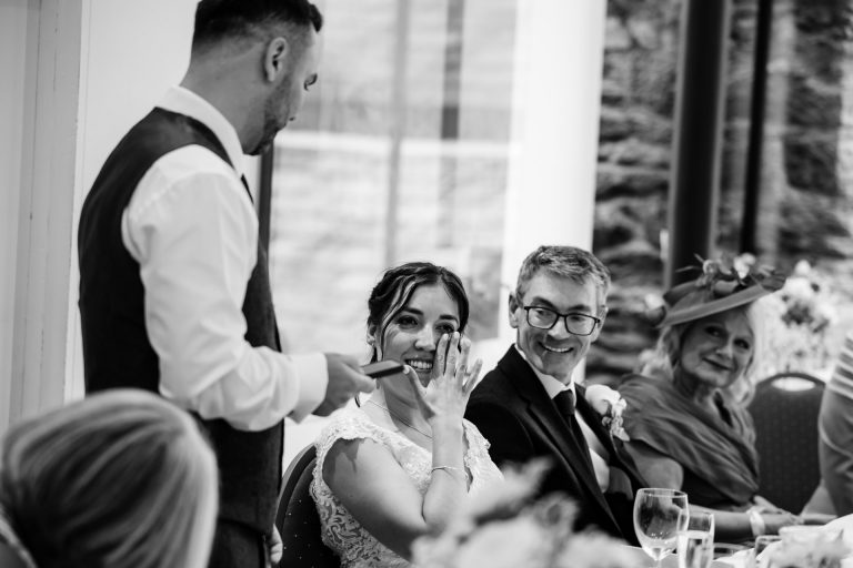 i love the happy tears from a heartfelt speech