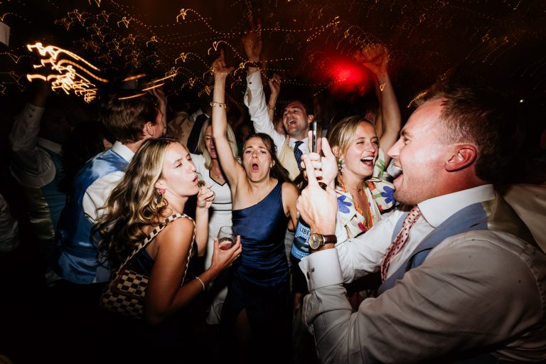 partying too hard on the dancefloor