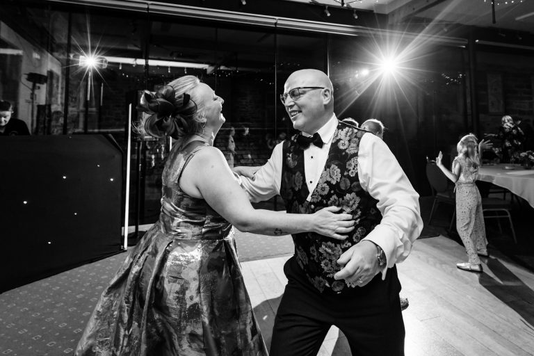 a stylish couple with great dance moves