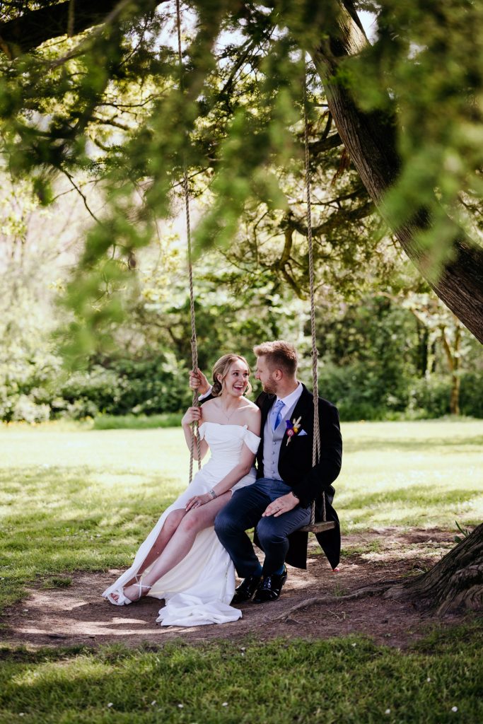 a lovely moment on the tree swing at higher eggbeer