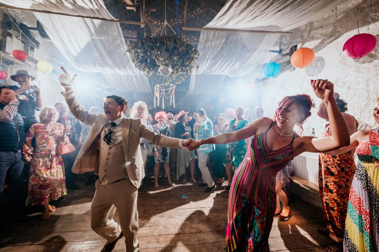 first dance festival style and a very cool sparkly dress for the nights activities